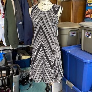 Danilo Boutique black/white dress size 10